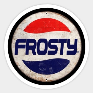 Frosty or Pepsi Sticker